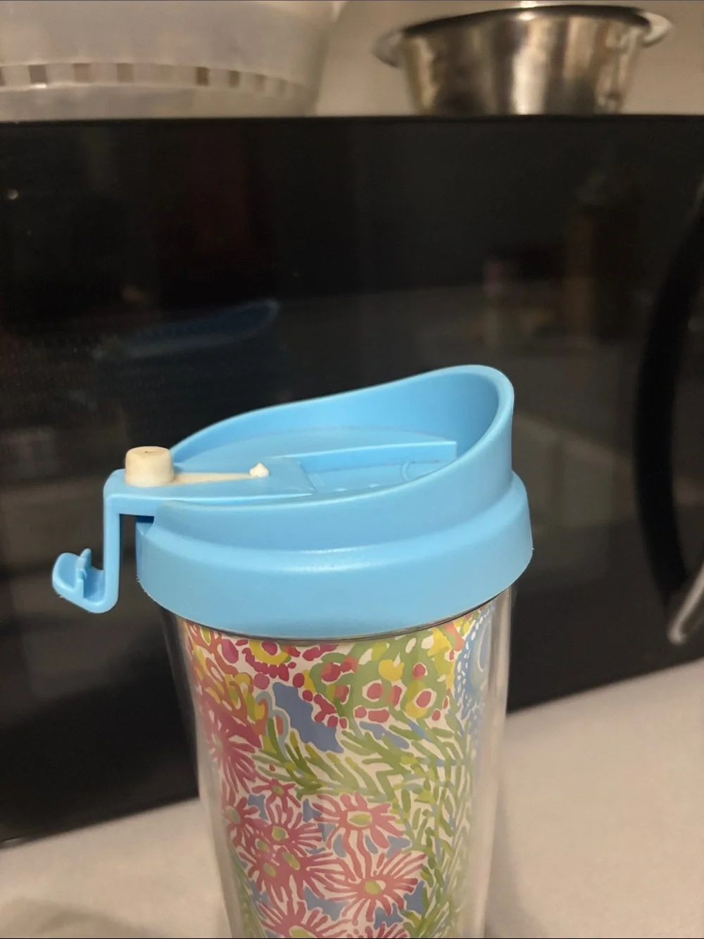 Lilly Pulitzer Coral Reef Print Tumbler in Pink, Blue & Green